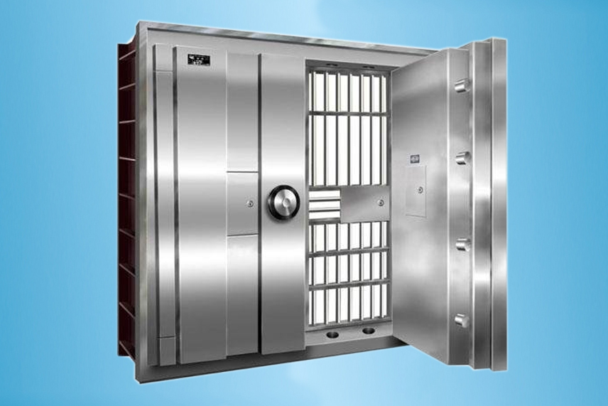 故宮博物院文物庫房門訂做案例氣密性等級達到6級、B級、雙人雙鎖文物庫房門